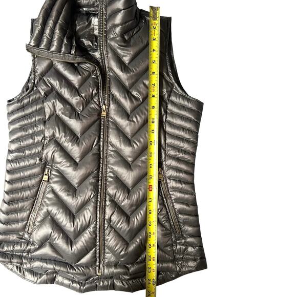 Calvin Klein Performance Quilted Down Vest Black S Security Pocket - Picture 5 of 7
